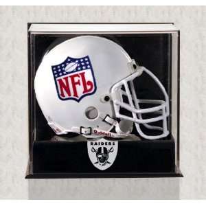   Raiders Mini Helmet Display Case   Wall Mounted: Sports & Outdoors