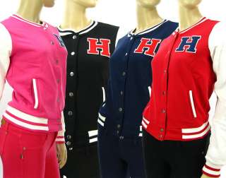   Womens&Girls Fashion Baseball Varsity Jacket Casual Jacket 4 Colors