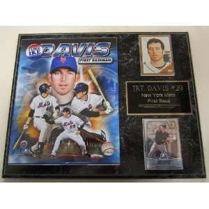  New York Mets Ike Davis 2 Card Collector Plaque: Sports 