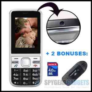Cell Phone Spy Camera DVR w/ Motion Activated Recording  