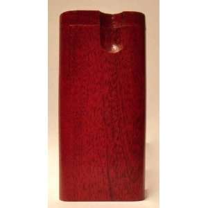 Handmade Red Light All in One Portable Walnut Wood 4 x 2 Dugout with 