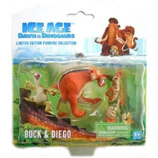 Ice Age 3 Dawn of the Dinosaurs   Buck & Diego Figure Set