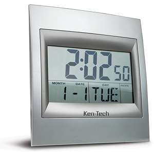 Ken Tech Large Digital Atomic Clock T4668