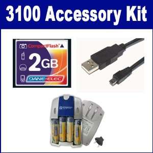  Nikon Coolpix 3100 Digital Camera Accessory Kit includes 
