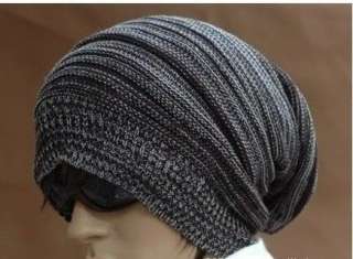  Knitting Stripe Waves Beanie Hat cap hip hop hat skull Unisex  