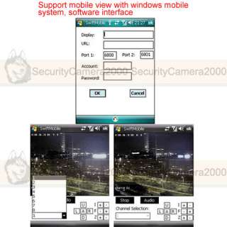 264 8CH Real time Video/Audio DVR Card support Mobile View and Email