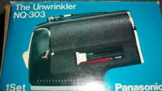 Panasonic The UNWRINKLER PORTABLE TRAVEL GARMET STEAMER  