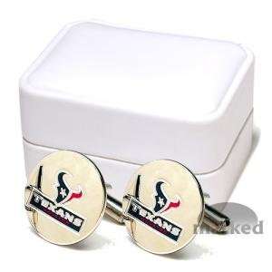 Houston Texans NFL Logod Executive Cufflinks w/Jewelry Box:  