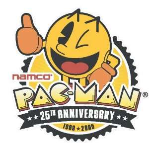  Pac man 25th anniversary sticker vinyl decal 8.5 x 8.5 