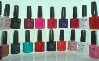CND SHELLAC UV GEL POLISH  Variety Choice from 30 colors available 