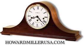 630161 Howard Miller Traditional Key wound Chiming Mantel clock in 