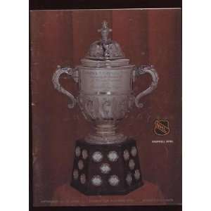  1970 NHL Stanley Cup Program Blues @ Penguins VGEX+ 