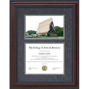  Diploma Frame with US Air Force Academy (USAF) Campus 