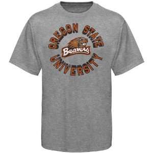 Oregon State Beavers Youth Ash Super Soft Rounder T shirt  