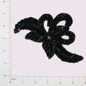  Tied Bow Sequin Applique Beauty