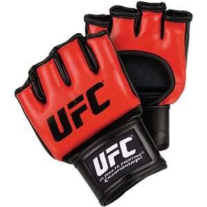  UFC Official MMA Adult Training Gloves   Red/Black Sports 