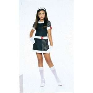   Mod Girl Chic Child Halloween Costume Size Medium 8 10: Toys & Games