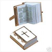 REAL Mini Holy Bible *New Testament*Metal Cover/Enamel  