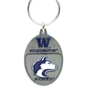  College Team Logo Key Ring   Washington Huskies: Sports 