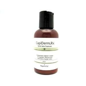  CapiDerm Rx Spider Veins Treatment Cream Concentrated with 