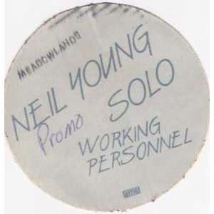    Neil Young Meadowlands Original Backstage Pass