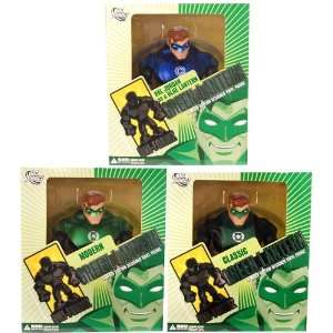    Uni Formz Green Lantern 8 Vinyl Figures Set Of 3: Toys & Games