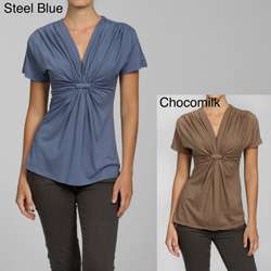 Casual Freedom Womens Knot Front Top  Overstock