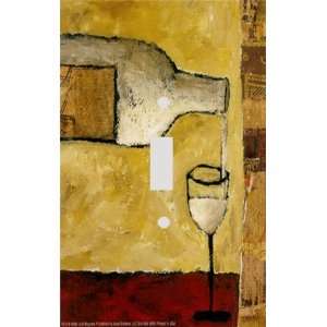  Pouring White Wine Decorative Switchplate Cover: Home 