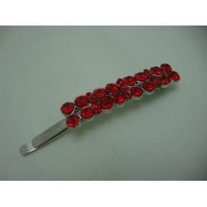  NEW Red Crystal Hair Pin, Limited.: Beauty