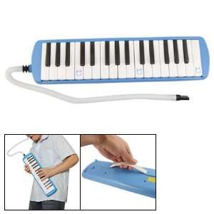   32 Key Piano Keyborad Melodica Blue w Mouthpiece Musical Instruments