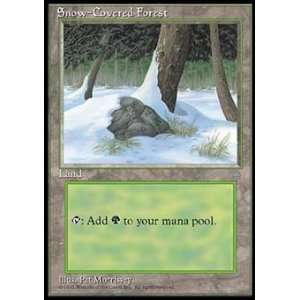  Magic the Gathering   Snow Covered Forest   Ice Age Toys 