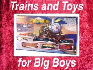 Bachmann 00626 HO CHATTANOOGA Train Set Steam E Z New i  