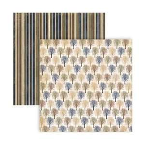 Paper Loft Back Country Double Sided Paper 12X12 Forest DSP BC 107 