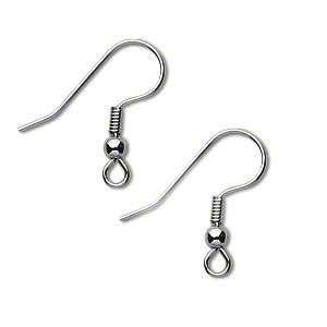 288 Surgical Steel Ear Wires Hooks ~Bead/Coil ~Earrings  
