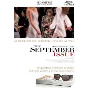   September Issue Poster Movie French 27x40 Anna Wintour