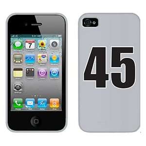  Number 45 on Verizon iPhone 4 Case by Coveroo  Players 