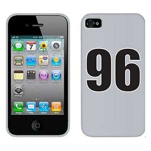  Number 96 on Verizon iPhone 4 Case by Coveroo  Players 