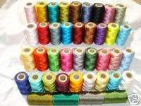 25 COATS Embroidery Machine Thread for Brother,Janome  