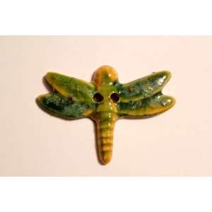  Ceramic Dragon Fly Button Arts, Crafts & Sewing