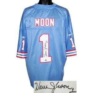   Houston Oilers Blue Reebok Gridiron Jersey  Moo Sports Collectibles