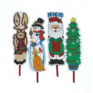  30 Christmas Yard Signs  4 Styles Case Pack 72