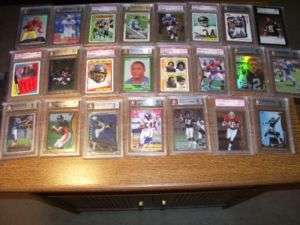   FOOTBALL PACK AUTOGRAPH JERSEY GRADED LOT 2006 SPX PACK IN EVERY LOT