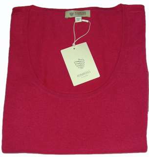 100% CASHMERE Kinross Womens Sleeveless Sweater Vest Tank Top Scoop 