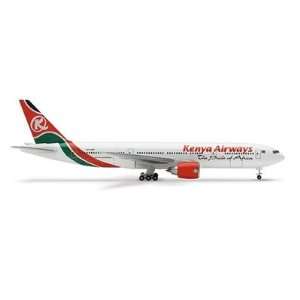  Herpa Kenya Airways B777 200 1/500: Toys & Games