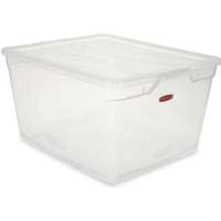 Newell Rubbermaid Home Clear Base Storage Container 71 Quart at  