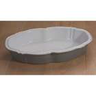  Lorenzo Grey Ceramic 13.5x8 inch Oval Baking Dish