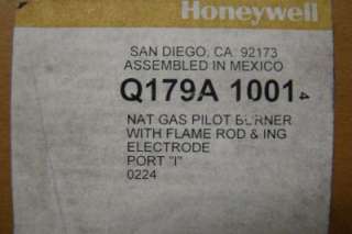 Honeywell Q179A 1001 Natural Gas Pilot Burner  
