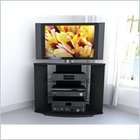 Sonax Rio Black TV Stand for 32 42 Inch Flat Panel Plasma,LCD TVs
