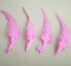 30pcs pink natural Funky Feather Hair Extension m43