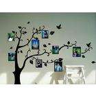 WallSticker Black Photo Picture Frame Tree Vine Branch Removable Wall 